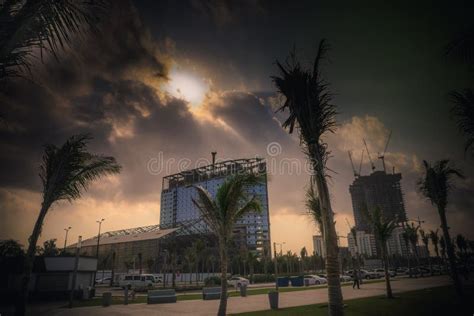 Jeddah Saudi Arabia Building Under Construction . Stock Photo - Image ...