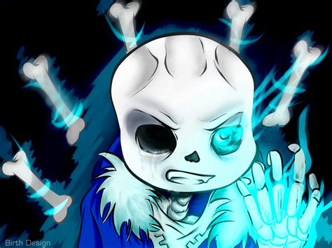 Undertale Sans The skeleton by BirthDesign on DeviantArt