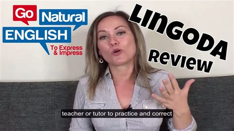 Review of Lingoda Online Live Skype English Lessons | Go Natural English - YouTube