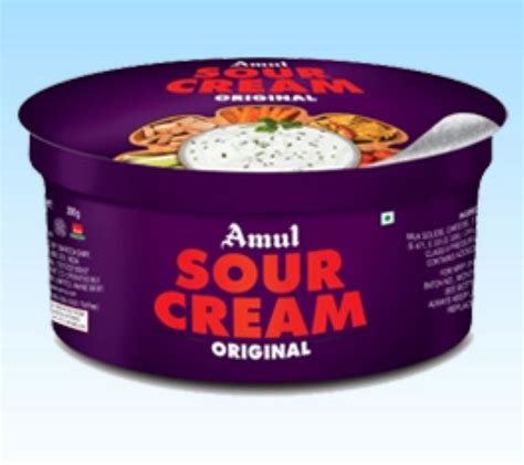 Amul Sour Cream at best price in Jaipur by Metha Doodh Bhandar | ID: 20603601491