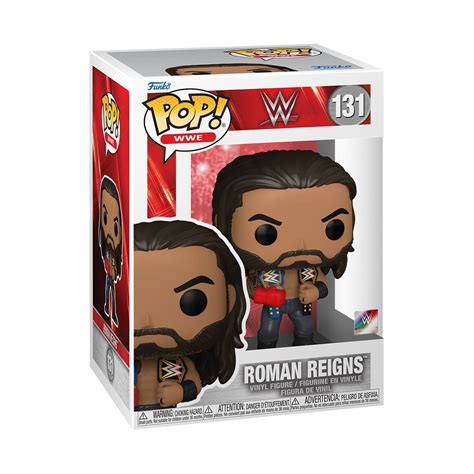 WWE Roman Reigns with Belts Funko Pop! Vinyl Figure #131