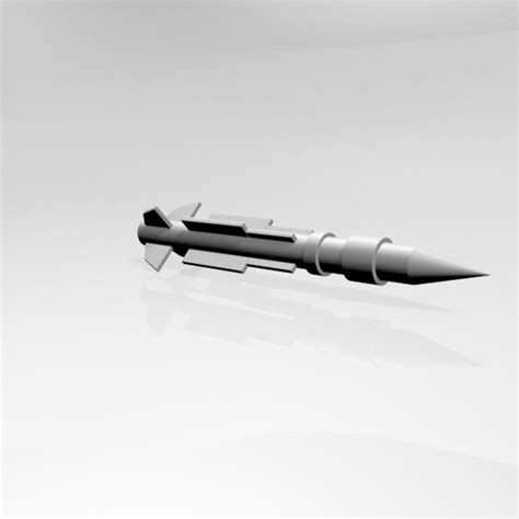 Missile 07 Model - TurboSquid 1825388