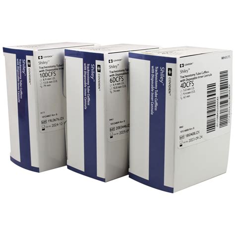 Buy Shiley Tracheostomy Tubes, Cuffless with Disposable Inner Cannula at Medical Monks!