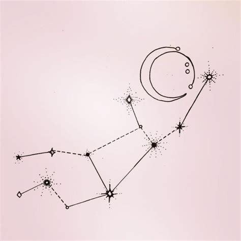 Virgo constellation tattoo, Constellation tattoos, Virgo tattoo