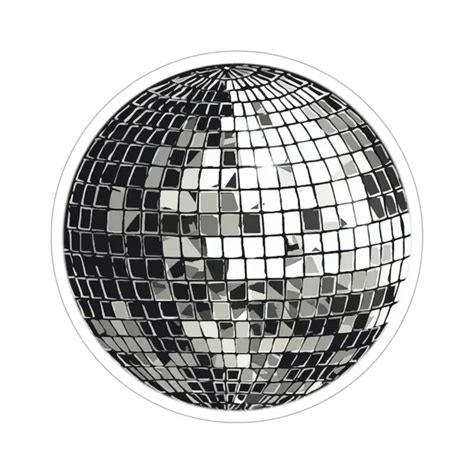 Mirrorball Sticker, Water Bottle Decal, Laptop Sticker, Disco Ball ...