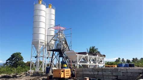 Ready Mix Concrete Plant For Sale -25-240m3/h - Indonesia AIMIX