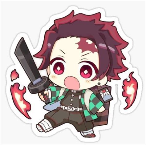 Tanjiro Sticker by Cedrek in 2022 | Anime stickers, Anime printables, Cute stickers | Hình vẽ dễ ...