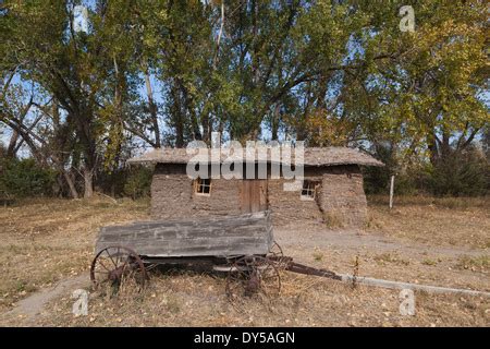 USA, Nebraska, Gothenburg, Sod House Museum Stock Photo - Alamy