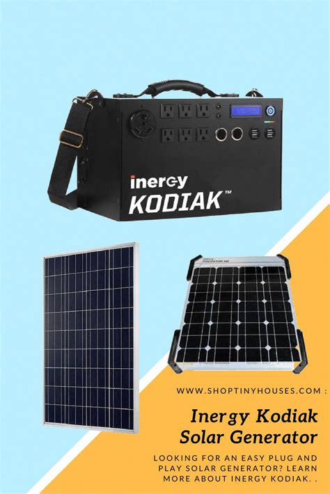 The Kodiak is the most powerful solar generator in the Inergy lineup ...