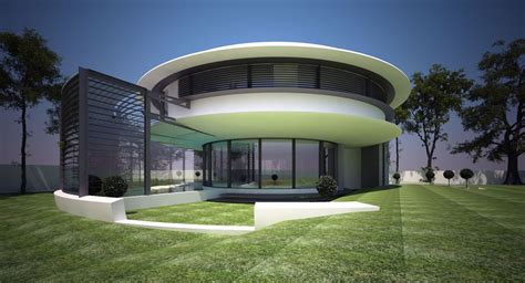 Circle House by Razvan Barsan + Partners | Circle house, Round building, Circular buildings