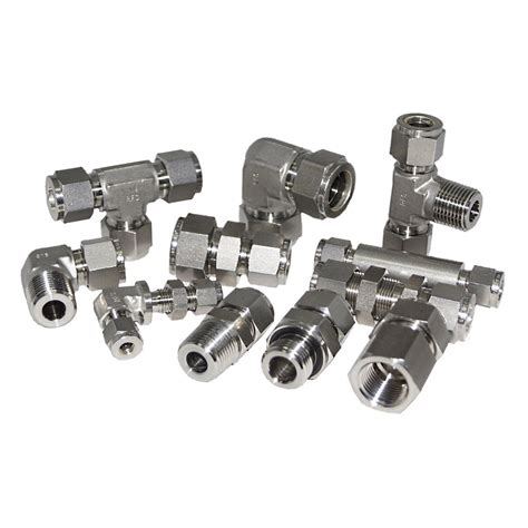 Polished 202 Compression Tube Fittings, For Structure Pipe at Rs 150 ...