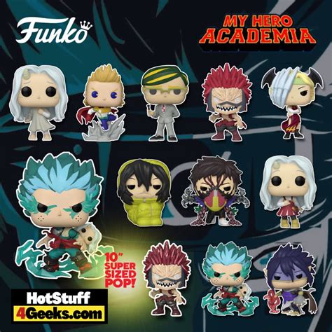 13 NEW Pops! My Hero Academia Funko Pop! (2021) Unveiled