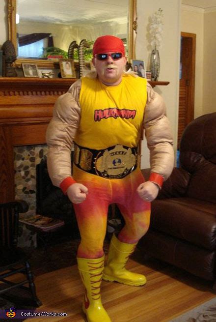 Hulk Hogan homemade Halloween costume