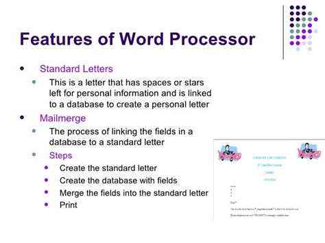 Word Processing Slides