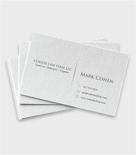 Linen Paper Business Cards – Print Ustad