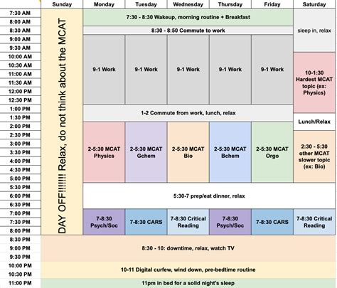 6 Month MCAT Study Plan + PDF Week to Week Goals