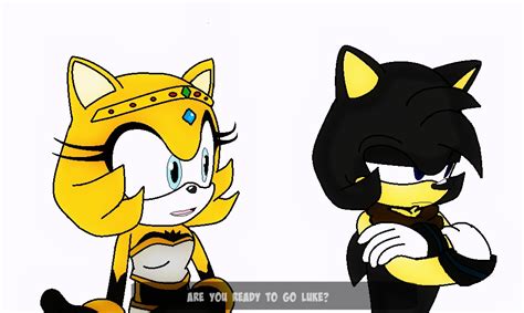 FanArt Of- Jasina and Luke in Sonic Boom by The-Black-Blurr on DeviantArt