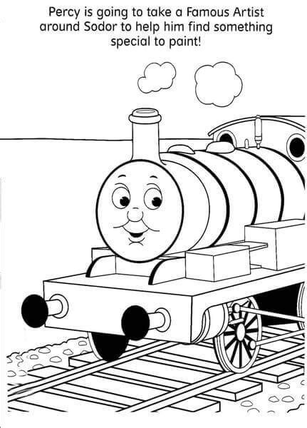 30 Free Printable Thomas the Train Coloring Pages