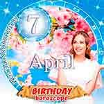 Birthday Horoscope April 7th Aries, Persanal Horoscope for Birthdate April Array