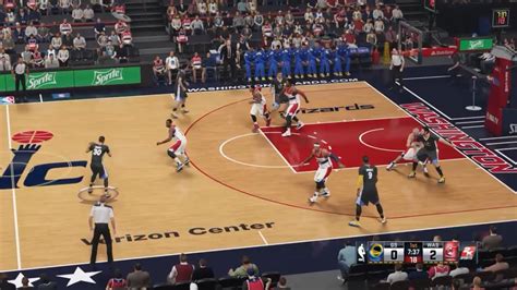 NBA 2K15 HD Gameplay: Warriors vs Wizards - YouTube