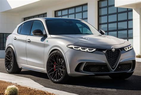 Alfa Romeo Stelvio MY 2023: ecco quale sarà il suo nuovo design [RENDER]