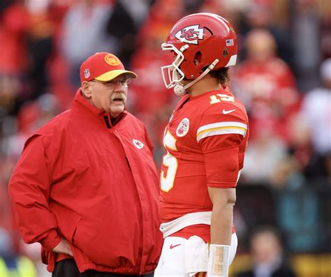 Chiefs' Andy Reid, Patrick Mahomes fined for criticism of officials in ...