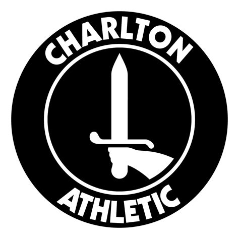 Charlton Athletic Logo Black and White – Brands Logos