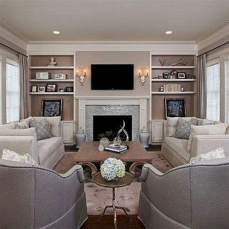 Living Room Layout With Fireplace - Adorable living room layouts ideas with fireplace (29 ...