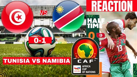 Tunisia vs Namibia 0-1 Live Stream Africa Cup Nations AFCON Football Match Score Highlights ...