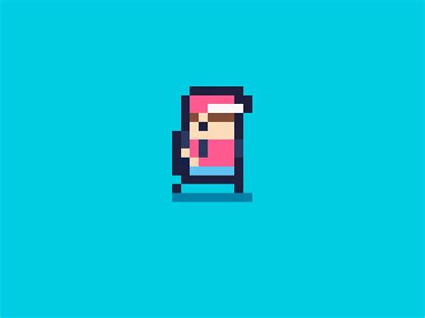 Little Pixel Character Animation by Chris K. Seidel on Dribbble