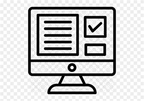 Online Registration Icon - Online Application Form Vector - Free Transparent PNG Clipart Images ...