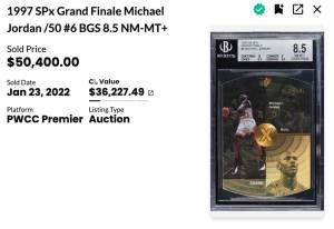 17 Legendary Michael Jordan Gold Cards