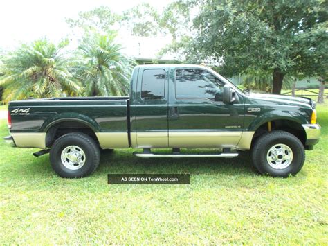 2001 Ford F - 250 4x4 Extended Cab With 7. 3 Powerstroke Diesel Lifted