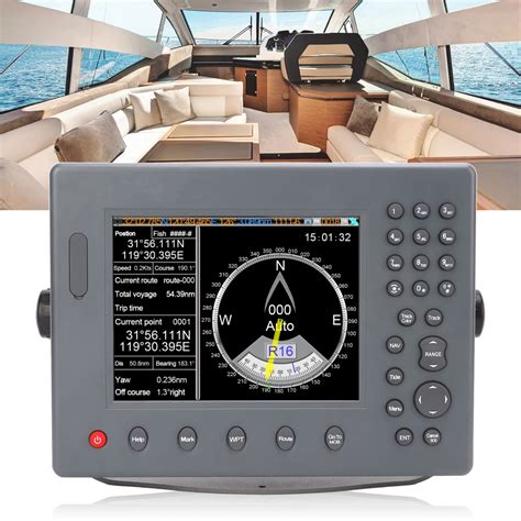 Buy GPS Chart Plotter, GPS BDS Chart Plotter Satellite Navigator Built in Class B AIS ...