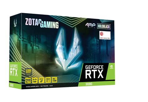 ZOTAC GAMING GeForce RTX 3080 AMP Holo LHR 12GB | ZOTAC