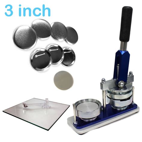 Amazon.com: 3 Inch Button Maker Machine Complete Starter Kit: Industrial & Scientific