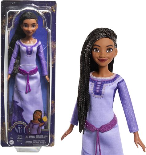 Buy Disney's Wish Asha of Rosas Posable Fashion Doll with Natural Hair, Including Removable ...