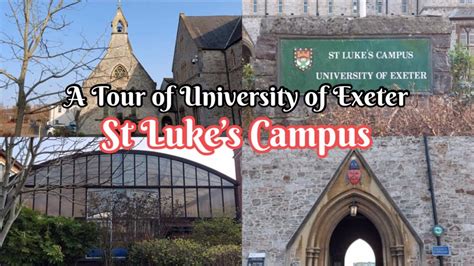 A Tour of University of Exeter St Luke’s Campus in Spring, Exeter, Devon, England, UK by ...