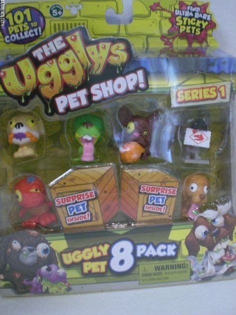 The Ugglys Pet Shop! Ugly Pet 8 Pack | Toys | Moose toys, Ugly animals ...