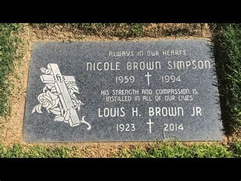 FAMOUS GRAVE TOUR: Remembering Nicole Brown Simpson At Ascension ...