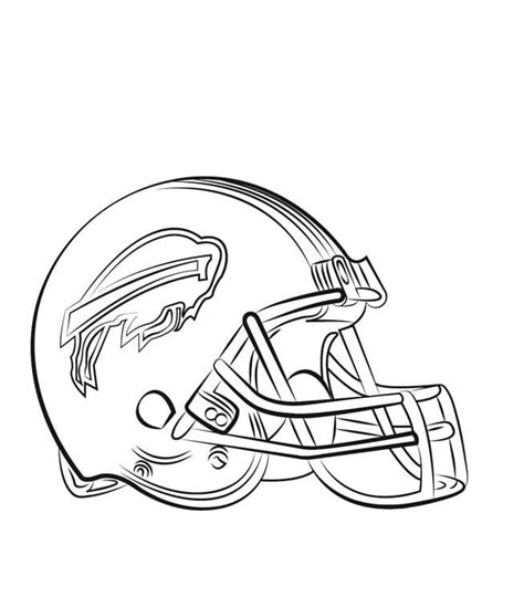 Buffalo Bills Players Coloring Pages Coloring Pages