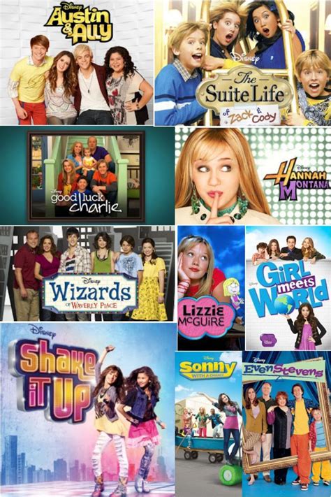 TOP TEN DISNEY CHANNEL SHOWS | Disney channel shows, Disney channel, Disney challenge