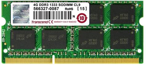 Transcend DDR3 4 GB Laptop DRAM (JM1333KSN-4G) - Transcend : Flipkart.com