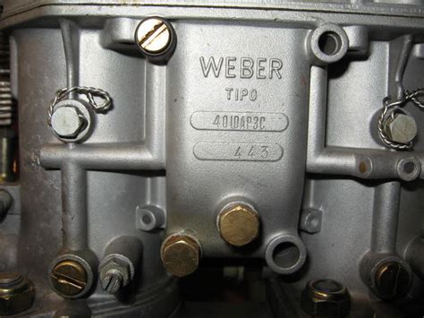 Weber carburetor dating and history of changes - Pelican Parts Forums