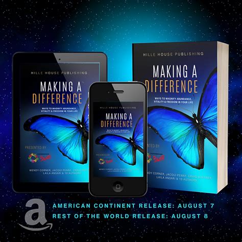 Making A Difference Book Launch| Ways to Magnify Abundance, Vitality & Freedom in Your Life