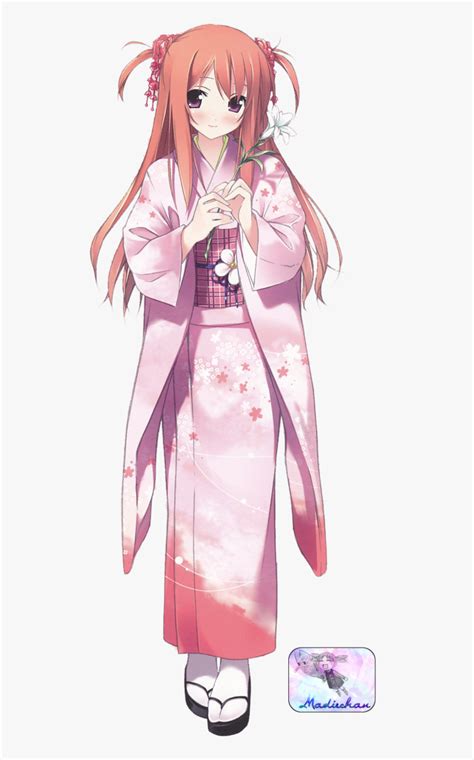 Anime Girl Kimono Png Transparent Png Kindpng | The Best Porn Website