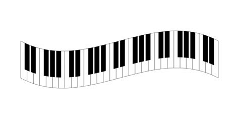 Piano Keyboard Clipart Illustration Free Stock Photo - Public Domain ...