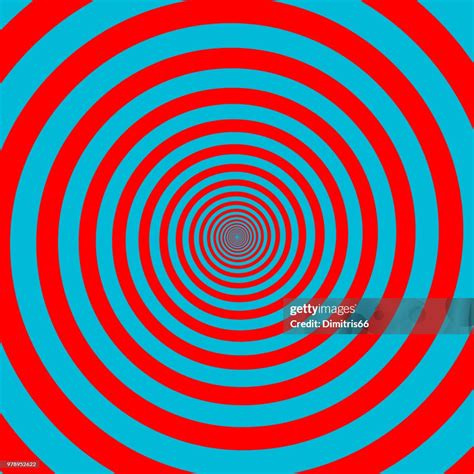 Red And Blue Hypnotic Spiral High-Res Vector Graphic - Getty Images