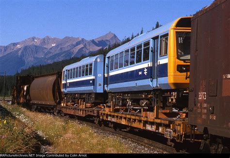 A British Pacer DMU in the Canadian Rockies - for Expo 86, one unit ...