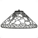 Mold and Patterns for Tiffany Style Stained Glass Lamps
